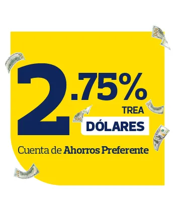 ¡Aquí en Tu Otro Banco tus dólares sí crecen!